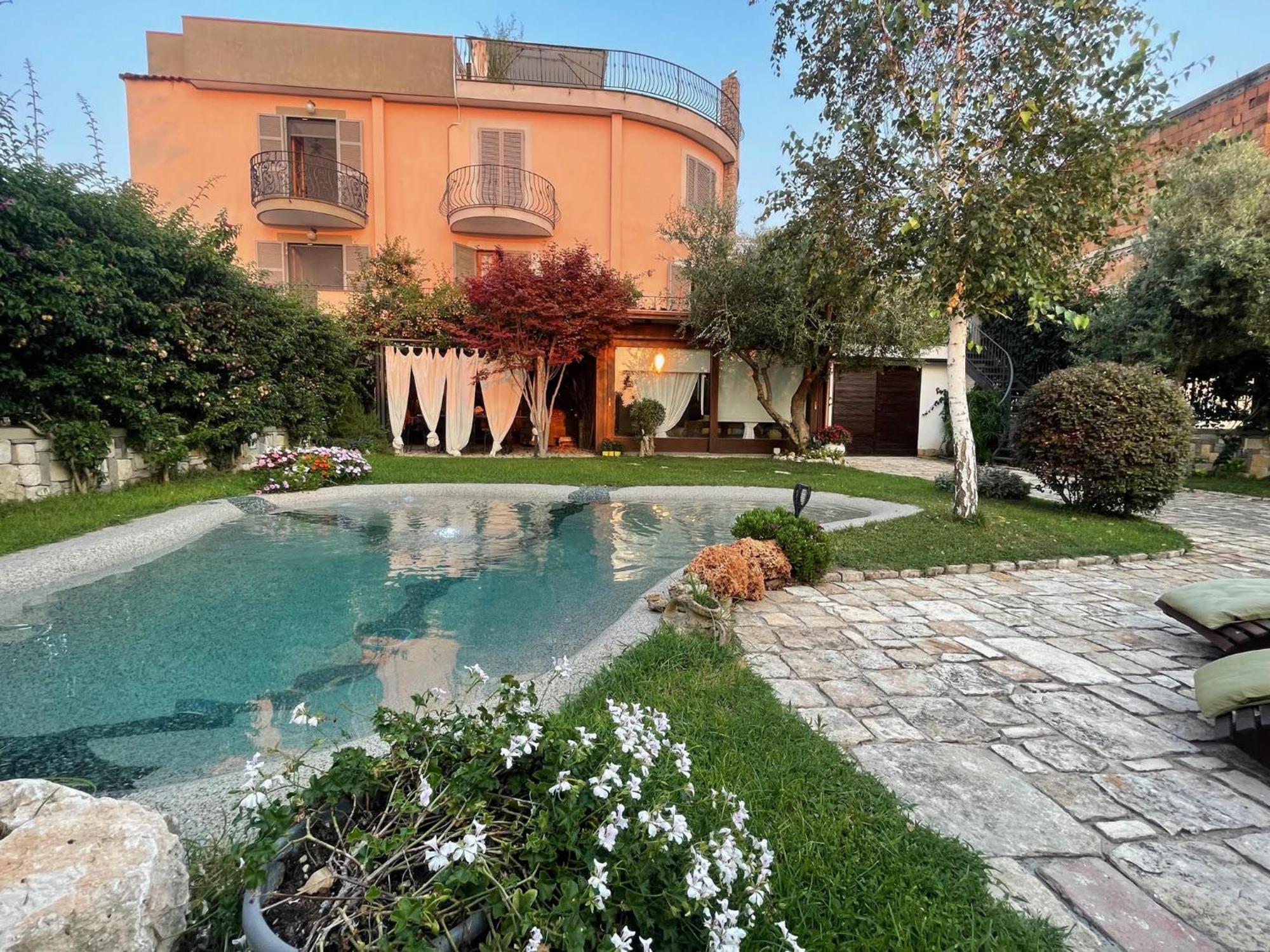 Domus Parva - Villa Con Bio-Piscina, Spa Privata E Appartamenti Panoramici Bacoli Exteriér fotografie